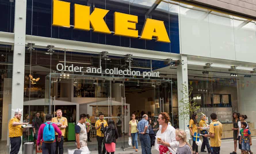 Ikea To Create 1 300 Uk Jobs In Three New Stores Ikea The Guardian