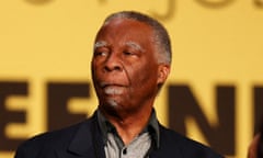 South Africa's former president Thabo Mbeki.