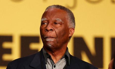 South Africa's former president Thabo Mbeki.
