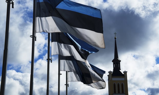 Estonian national flags