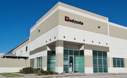 Bodycote office building exterior in Houston, Texas