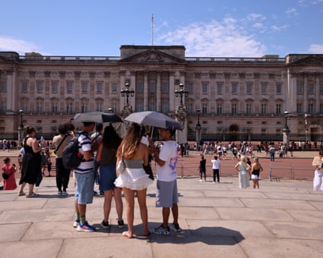 UK remains under red warning of extreme heat.