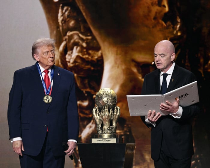 Trump’s Fifa peace prize was a sham. A reimagined award can still have meaning | Leander Schaerlaeckens