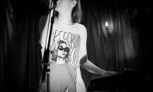 Teen spirit: Victoria Cecelia of Gliss wears her favourite band T-shirt ontage in 2013.