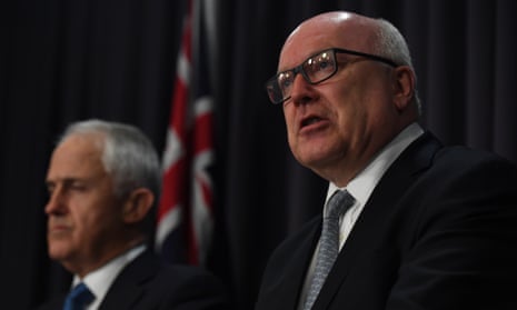 Malcolm Turnbull and attorney general George Brandis