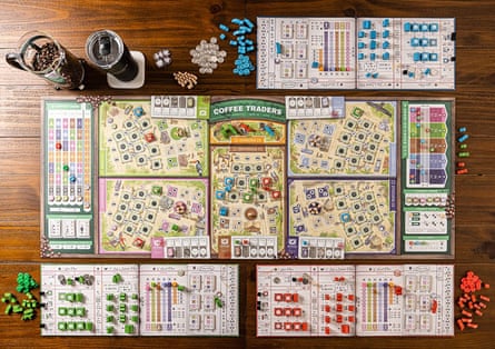 Capstone Games Coffee Traders Board Game