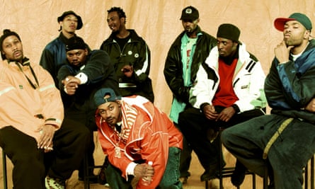Wu-Tang Clan pictured in New York in 1997.