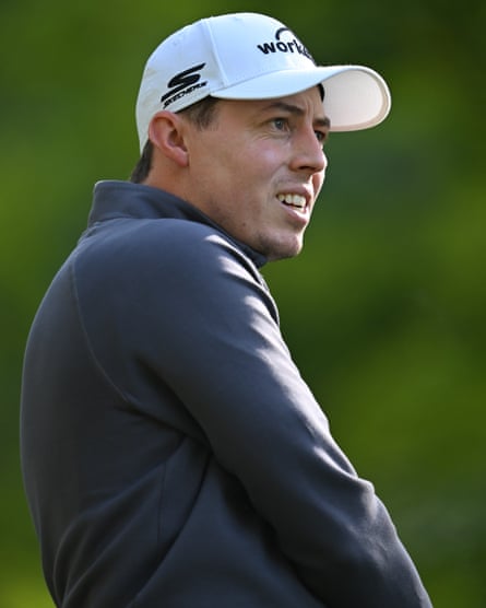 Matt Fitzpatrick looks connected during information 1 of nan BMW PGA Championship astatine Wentworth Club successful Surrey