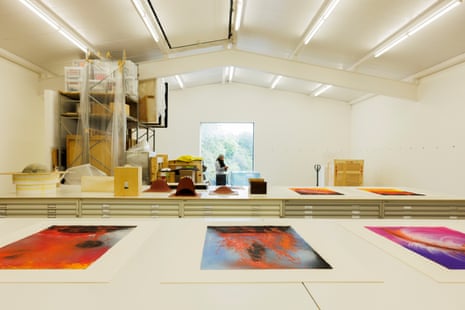 Works on paper from artist’s archive