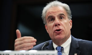 Inspector General Michael Horowitz testifies on Capitol Hill in Washington.