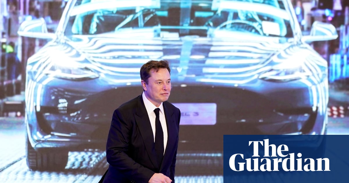 Tesla shares fall after Elon Musk’s Twitter poll backs sell-off plan