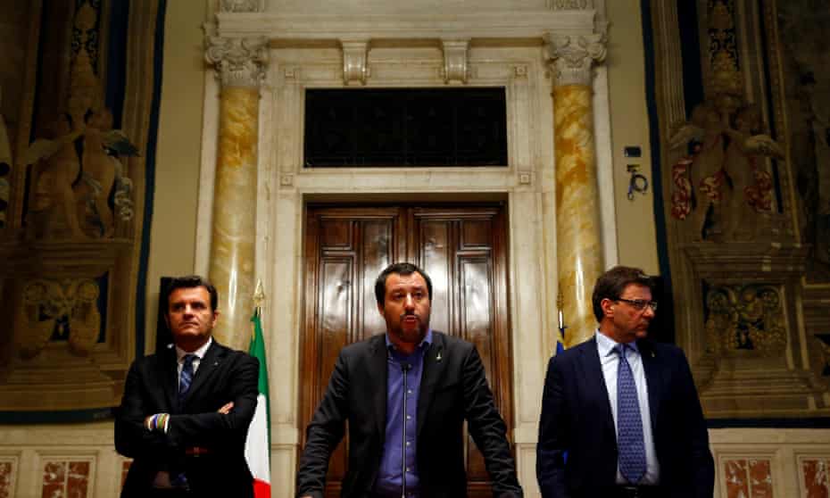 Northern League party leader Matteo Salvini ‘is secretly salivating at the thought of another election’.