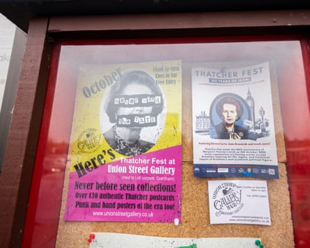 Posters advertising Thatcher Fest events