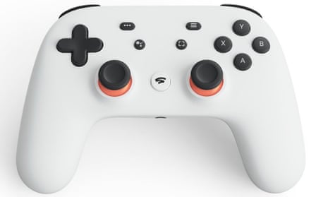Google Stadia controller. Google will launch a new video game streaming service in 2019.