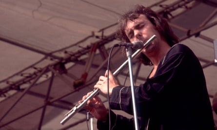 McDonald performing with Foreigner, 1978.