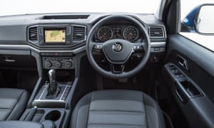 Inside story: the Amarok’s interior is comfortable yet durable