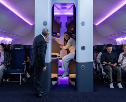 Air New Zealand Economy Skynest.