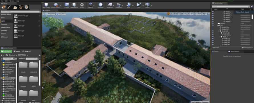 1 ArtLab In Software view of Hauser & Wirth Menorca ArtLab ArtLab, in software exterior view of Hauser & Wirth Menorca created in HWVR