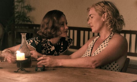 Marion Cotillard and Kate Winslet in Lee.