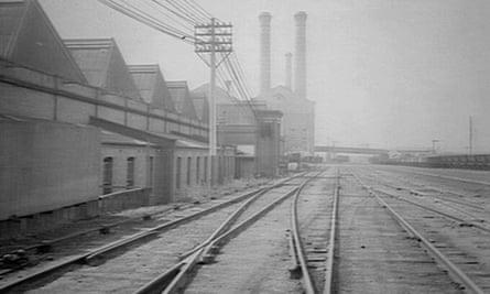 An early 20th century photo looking north towards Ultimo Power House in Sydney.