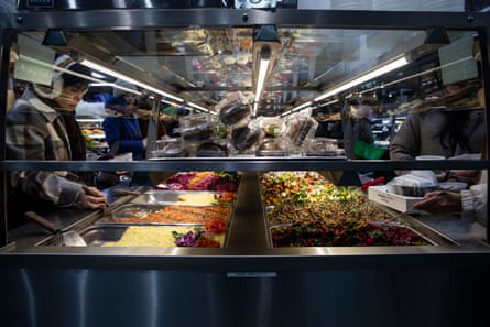 Customers astatine a basking bar