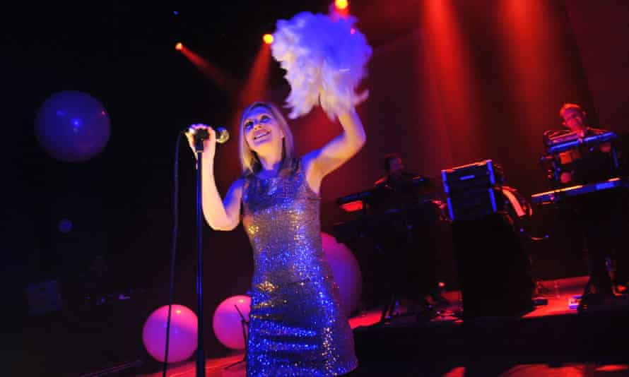 Saint etienne at the 02 Shepherd’s Bush Empire, London in December 2012.