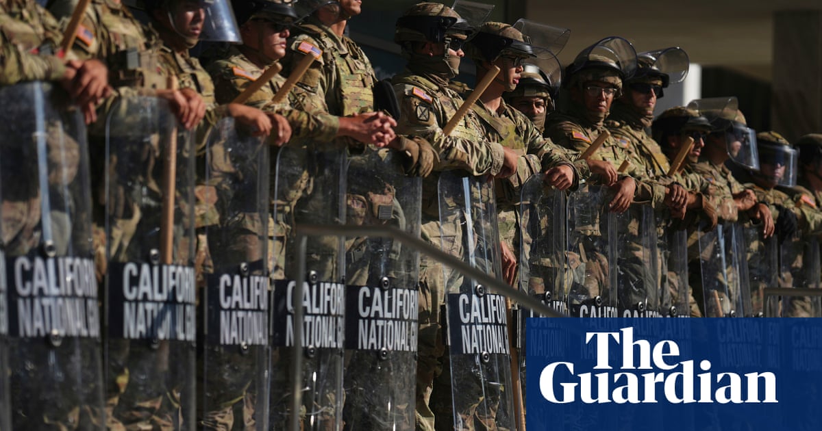 Trump administration removes 2,000 national guard troops deployed in LA