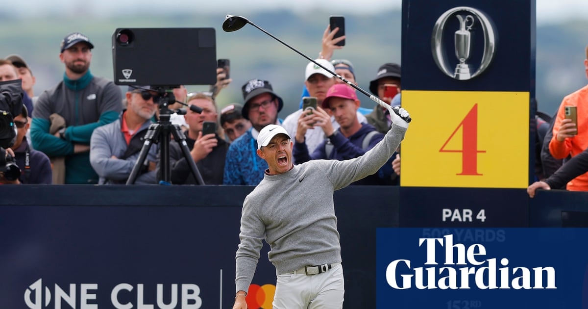 McIlroy, Fitzpatrick Share First-Round Open Lead at Royal Portrush