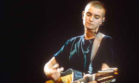 ‘One of the most compelling vocal performances in pop history’ ... Sinead O’Connor in 1990.