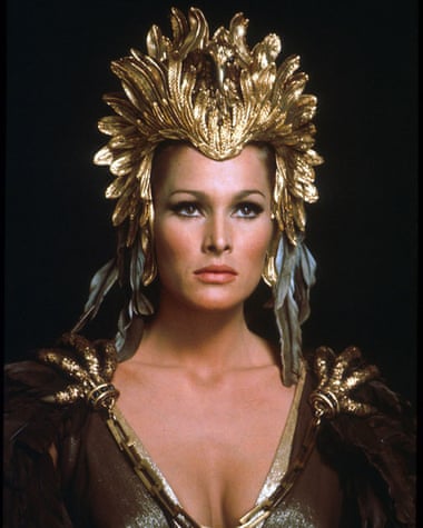 Ursula Andress as Ayesha, in the 1965 Hammer film She