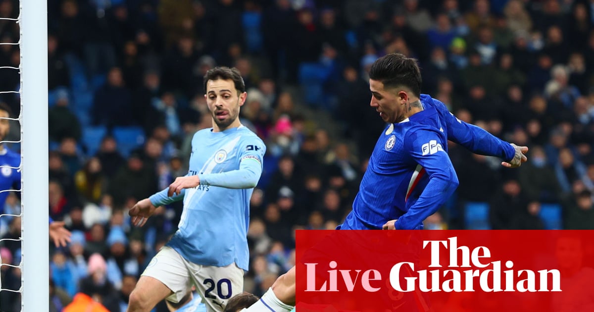 Manchester City 1-1 Chelsea: Premier League – live reaction Manchester City 1-1 Chelsea: Premier League – live reaction