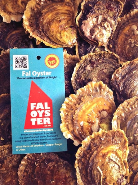 Fal oysters haved joined Cornish clotted cream in gaining PDO status.