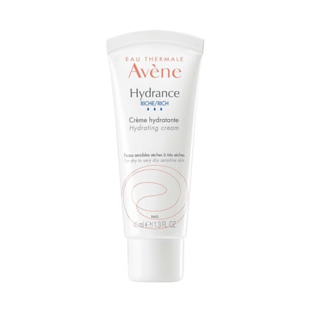 Avène Hydrance Rich Hydrating Cream for Dehydrated Skin, 40ml tube.