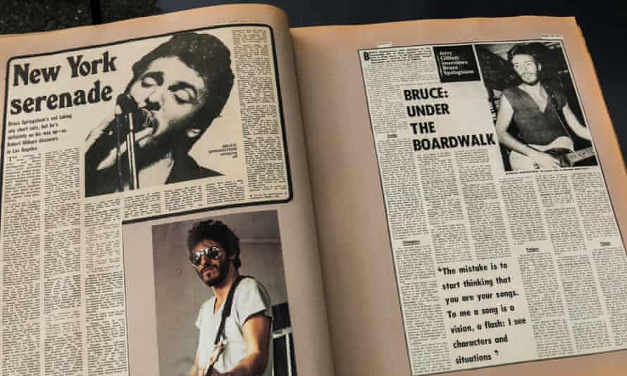 Scrapbook made by Bruce Springsteen’s mother, Adele.