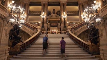 Samoan tenors Pene Pati (left) and Amitai Pati at the Palais Garnier in Paris.
