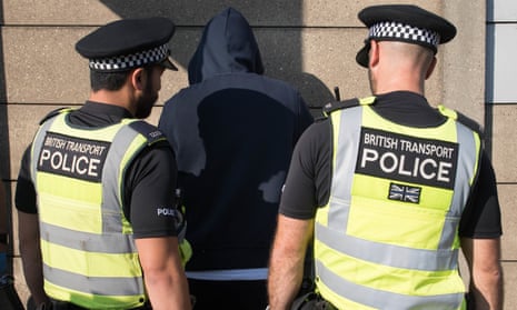 Stop and search operation in London