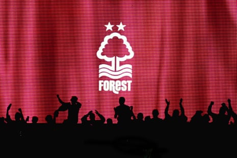 18 August 2023Nottingham Forest fans celebrate on the final whistle against Sheffield United at the City Ground.