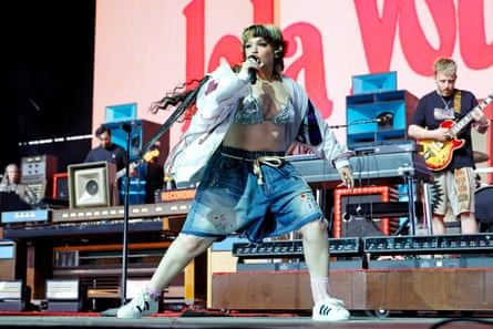 Young at Coachella in Indio, California, earlier this year.