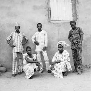 Untitled, 1985While traditional portraits from these times often showcased their subjects unsmiling and with a rigid formality, Bissiriou’s images are remarkable for their simplicity and a freshness that feels utterly contemporary.