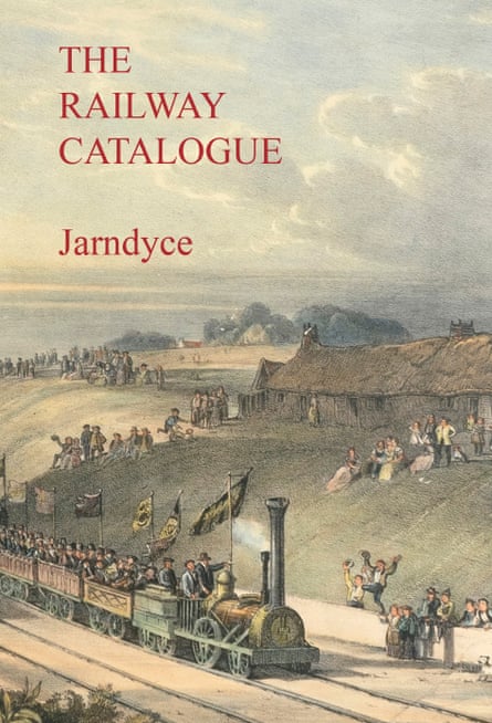 Cover of a publication titled The Railway Catalogue with a vintage illustration of a steam locomotive