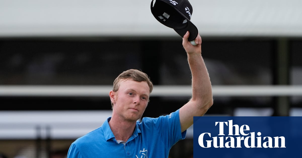 Ryggs Johnston Wins Australian Open Golf Title
