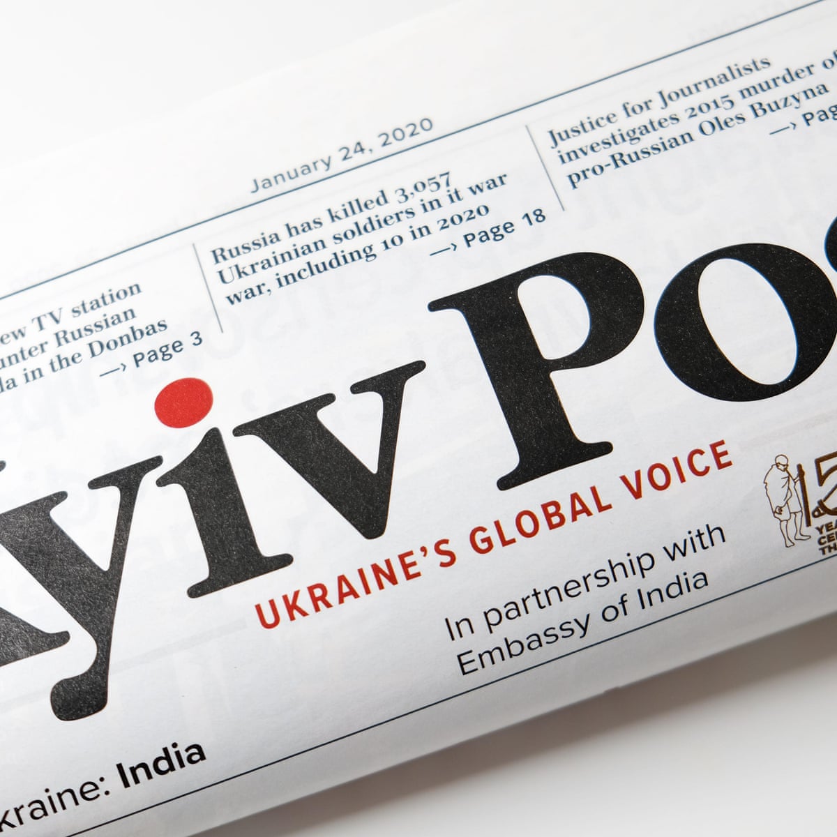 Ukrainian English-language newspaper Kyiv Post suspends publication |  Ukraine | The Guardian