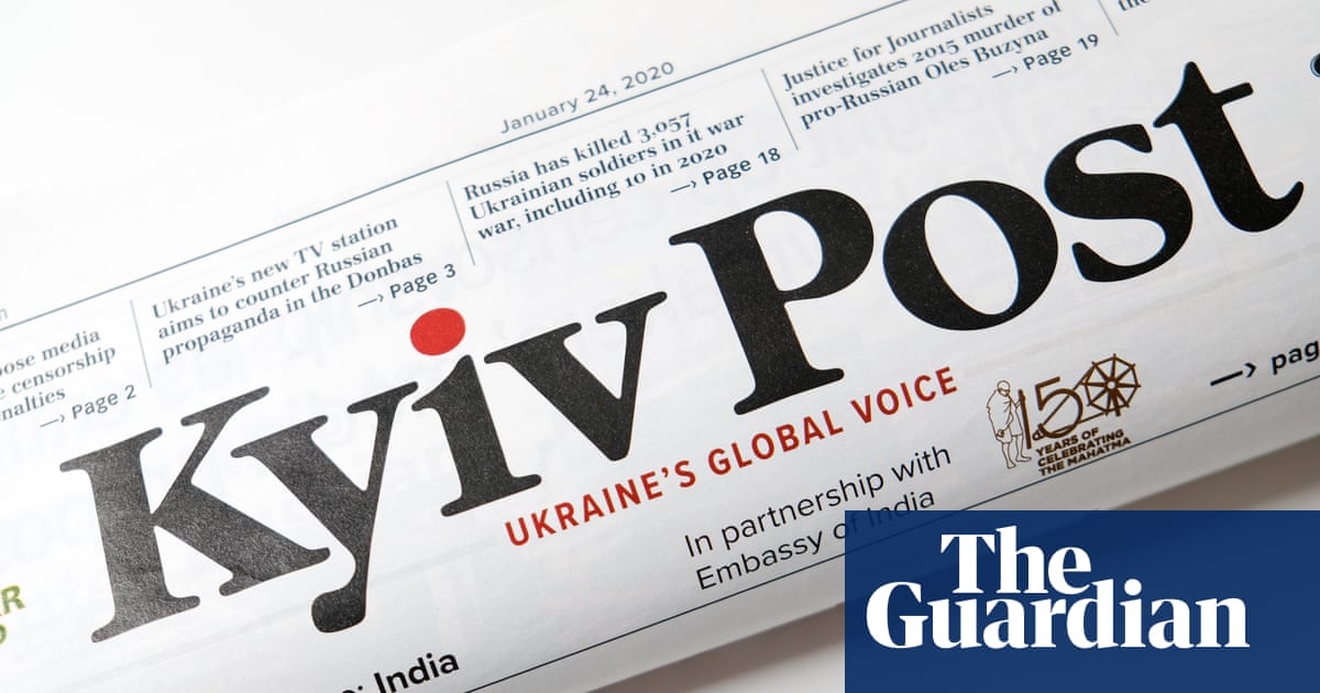 Ukrainian English-language newspaper Kyiv Post suspends publication