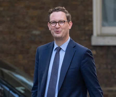 Darren Jones outside Downing Street