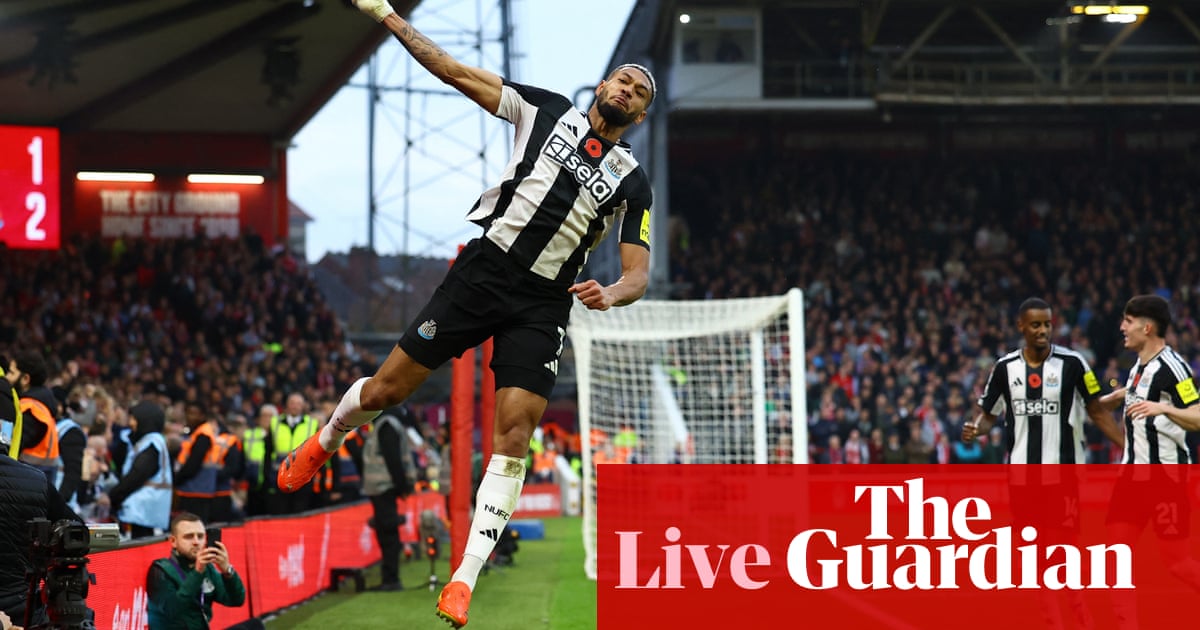 Manchester United 3-0 Leicester, Nottingham Forest 1-3 Newcastle, and more: football – as it happened Manchester United 3-0 Leicester, Nottingham Forest 1-3 Newcastle, and more: football – as it happened