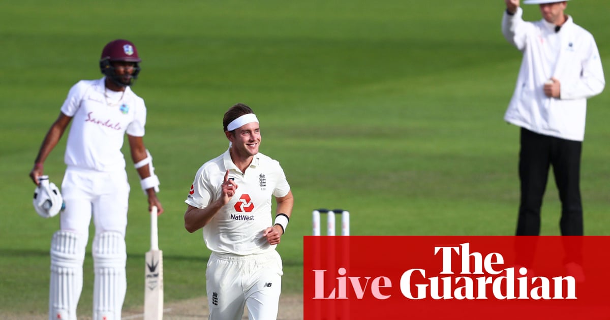 England v West Indies: third Test, day three – live!