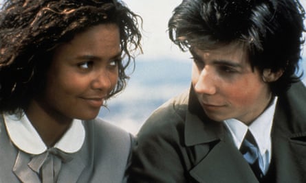 Newton with Noah Taylor in her debut feature film, Flirting (1991).