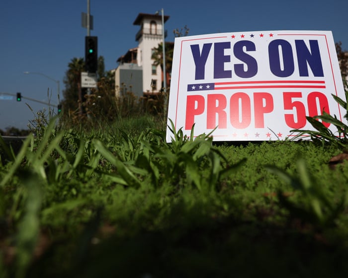 California set to approve Prop 50 as voters signal displeasure with Trump