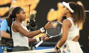 Coco Gauff and Naomi Osaka