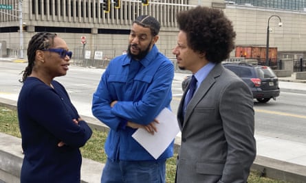 André and English say officers singled them out during separate stops roughly six months apart because they are Black and grilled them about drugs as other passengers watched.